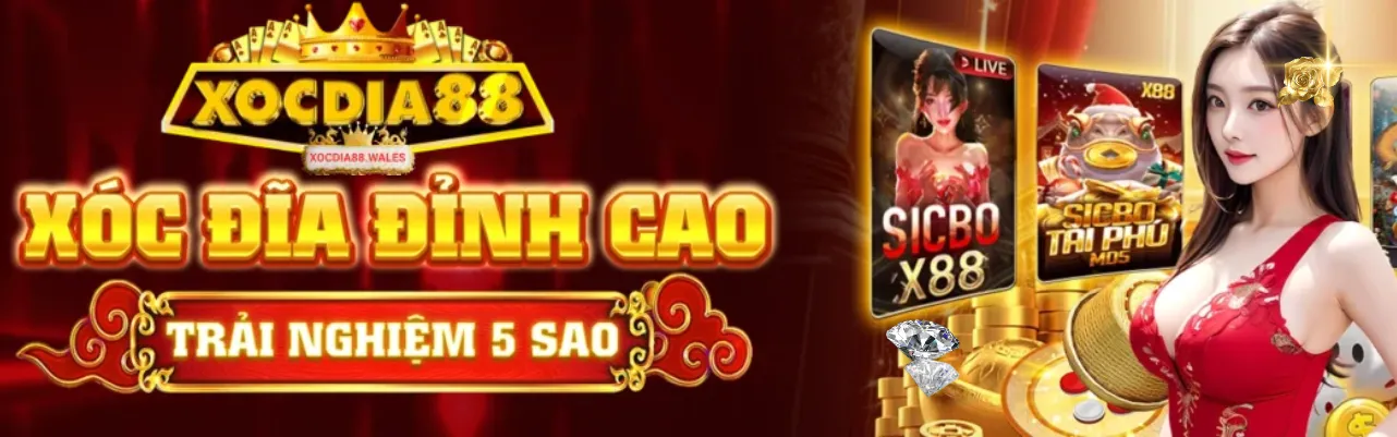 Xocdia88 Wales 🏅 Cổng Game Xocdia88 - Link Tải Chính Thức 2025 1 banner