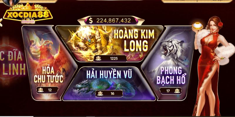 Xóc đĩa tứ linh xocdia88 – Trò chơi cá cược đỉnh cao an toàn 1 Giới thiệu về xóc đĩa tứ linh Xocdia88
